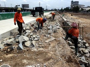 Begini Penampakan Kalijodo yang Sedang Dibangun