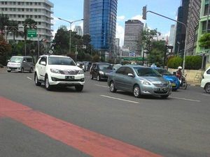Hari Terakhir Uji Coba Penghapusan 3 in 1, Sudirman ke Bundaran HI Sedikit Macet Hari Terakhir Uji Coba Penghapusan 3 in 1, Sudirman ke Bundaran HI Sedikit Macet