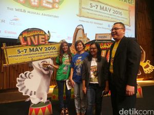 Minimnya Pemain, Kunci Pentas Madagascar Live! di Jakarta