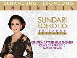 Rayakan 40 Tahun Sundari Soekotjo Bersama Rossa Hingga Winky Wiryawan