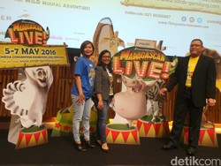 Pentas Live Arena, Madagascar Live! Butuh Panggung Lebih Besar