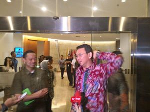 Temui Tom Lembong, Ahok Ingin Pastikan Harga Sembako Aman Jelang Lebaran