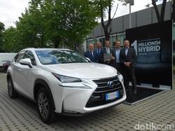 11 Tahun, Lexus Jual Sejuta Mobil Hybrid