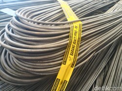 50.000 Batang Baja di Pamulang Tak Punya SNI