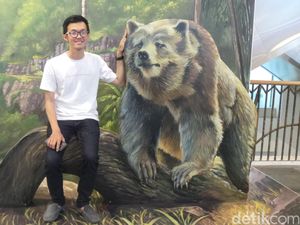 Indonesia Mural, Sosok di Balik Dua 3D Trick Art The Jungle Book