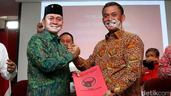 Irjen Benny Mokalu Daftar Cagub PDIP