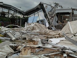 Wujud Bangunan di Apartemen Sedayu Group yang Dibongkar Pasukan Ahok