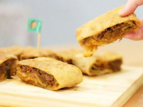 Ilustrasi resep martabak Aceh