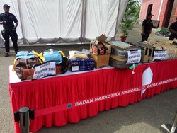 BNN Musnahkan 107 Kg Sabu dan 59 Ribu Pil Ekstasi