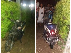 Kesal Diputus Kekasih, Seorang Pria Bakar Motor di Dalam Kontrakan Pacarnya