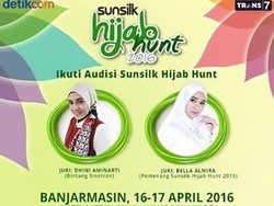 Besok! Sunsilk Hijab Hunt 2016 Gelar Audisi di Banjarmasin