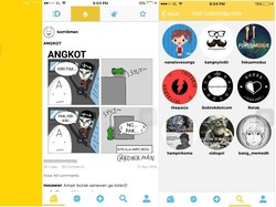 Dagelan Membanyol di Aplikasi