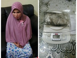 Simpan Sabu di Sanggul, Raudiyah Ditangkap Polisi Sepulang dari Malaysia