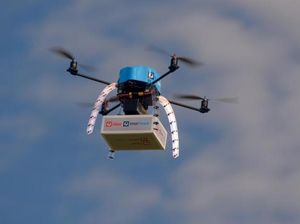 Kantor Pos Uji Coba Kirim Barang Pakai Drone