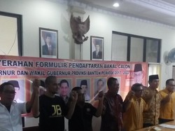 Jayabaya dan Andika Hazrumy Daftar Penjaringan Cagub Banten di Hanura