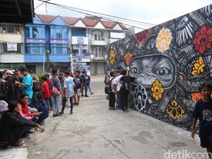 Minimnya Festival Mural di Jakarta, Ini Pesan Darbotz untuk Pemerintah Minimnya Festival Mural di Jakarta, Ini Pesan Darbotz untuk Pemerintah