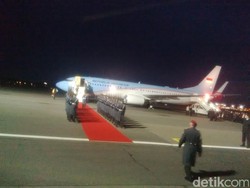 Disambut Foke, Presiden Jokowi Tiba di Jerman untuk Kunjungan Kenegaraan