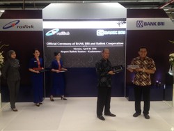 Manjakan Nasabah, BRI Gandeng Operator Kereta Bandara Kualanamu