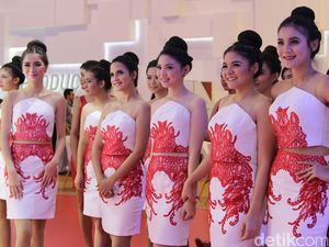 Toyota Jadi Incaran Para Model untuk Tampil di IIMS 2016