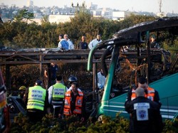 Ledakan Bus Terjadi di Yerusalem, Sedikitnya 10 Orang Terluka