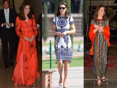 Gaya Busana Kate Middleton di Bhutan