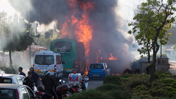 Ledakan Bus di Yerusalem Lukai 21 Orang