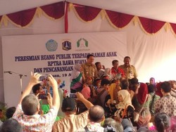Ahok Sempat Enggan Hadiri Peresmian RPTRA karena Dibilang Kampanye