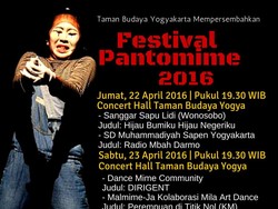 Festival Pantomime 2016 Digelar 22-23 April di Yogyakarta