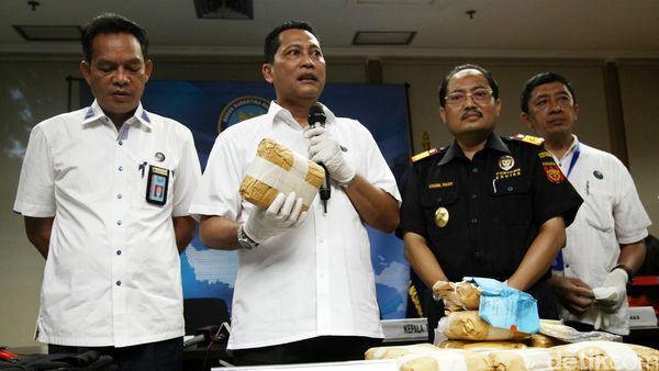 BNN Tangkap Jaringan Sabu Internasional