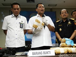 BNN Tangkap Tiga Sindikat Sabu Jaringan Internasional