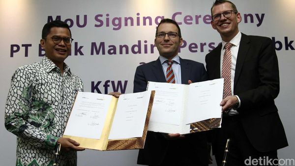 Bank Mandiri Gandeng KfW IPEX-Bank