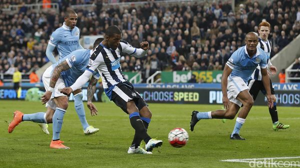 Duel Newcastle vs City Berakhir Imbang