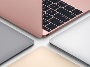 Cantiknya New MacBook Rose Gold