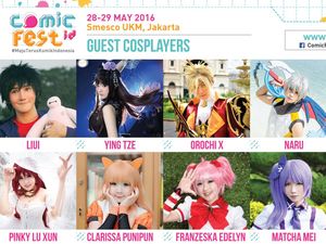 Cosplayer Mancanegara Ramaikan ComicFest ID 2016