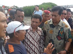 Tolak Penyedotan Pasir, Nelayan di Serang Mengaku Diintimidasi Aparat