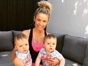 Pasca Hamil Kembar, Anna Dapatkan Perut Six Pack Berkat Ajak Anak Fitnes