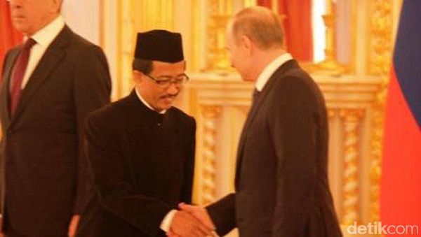 Dubes RI untuk Rusia Serahkan Surat Kepercayaan ke Putin