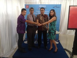 Uang Elektronik Doku Rayu Pengguna Kereta Bandara Medan