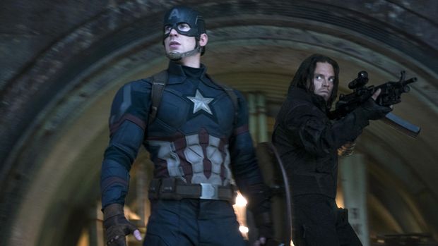 Syuting Captain America: Civil War.  (Marvel/Zade Rosenthal)