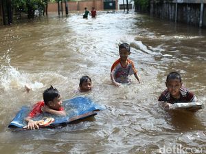 Ini Besaran Curah Hujan Jabodetabek yang Picu Banjir Hari Ini