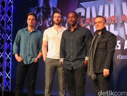 Chris Evans Cs Bikin Histeris Blue Carpet Captain America: Civil War