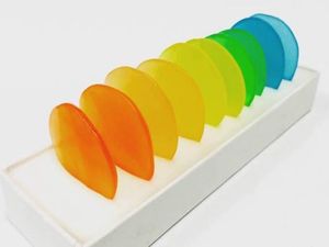 Wah, Cantiknya Agar Warna-warni yang Manis Lembut dari Jepang!