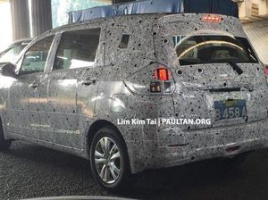 Ertiga Berlogo Proton Sedang Diuji di Malaysia