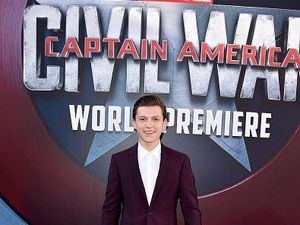 Syuting Captain America: Civil War, Tom Holland Luka-luka