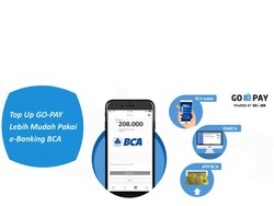 Top Up GO-PAY dari GO-JEK?  Gunakan e-Banking BCA!