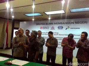 Truk Pembawa Semen Pakai BBG, Semen Indonesia Hemat Rp 1 T/Tahun