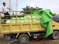 Polisi Gagalkan Penyelundupan 4 Ton Gula Pasir asal Malaysia