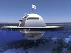 Unik, Arsitek Italia Rancang Kapal Yacht Berbentuk UFO Unik, Arsitek Italia Rancang Kapal Yacht Berbentuk UFO