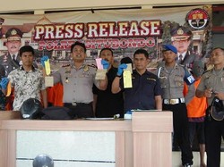 Sebulan, 8 Tersangka Narkoba dan Tiga Pelaku Curanmor Dibekuk