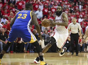 Harden Cemerlang, Rockets Atasi Warriors di Game 3